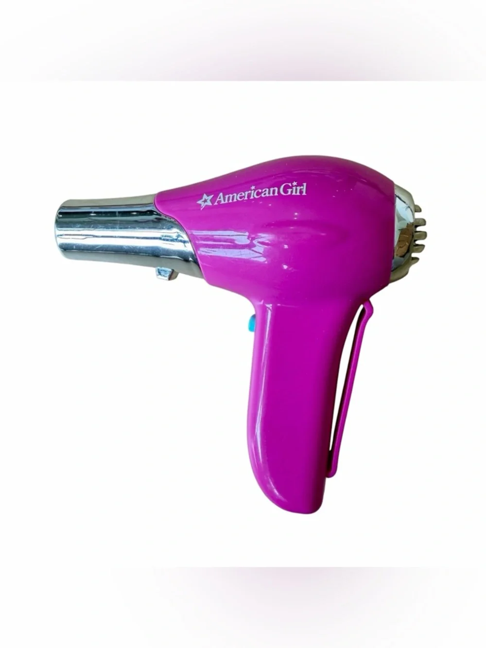 American Girl Pink Sparkle Styling Chair + Salon/Hair Supplies + Book Retired‎